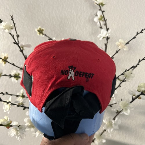 VTG 90s University of Georgia Bulldogs No Defeat Strap back Bandana Cap Hat - Picture 6 of 14