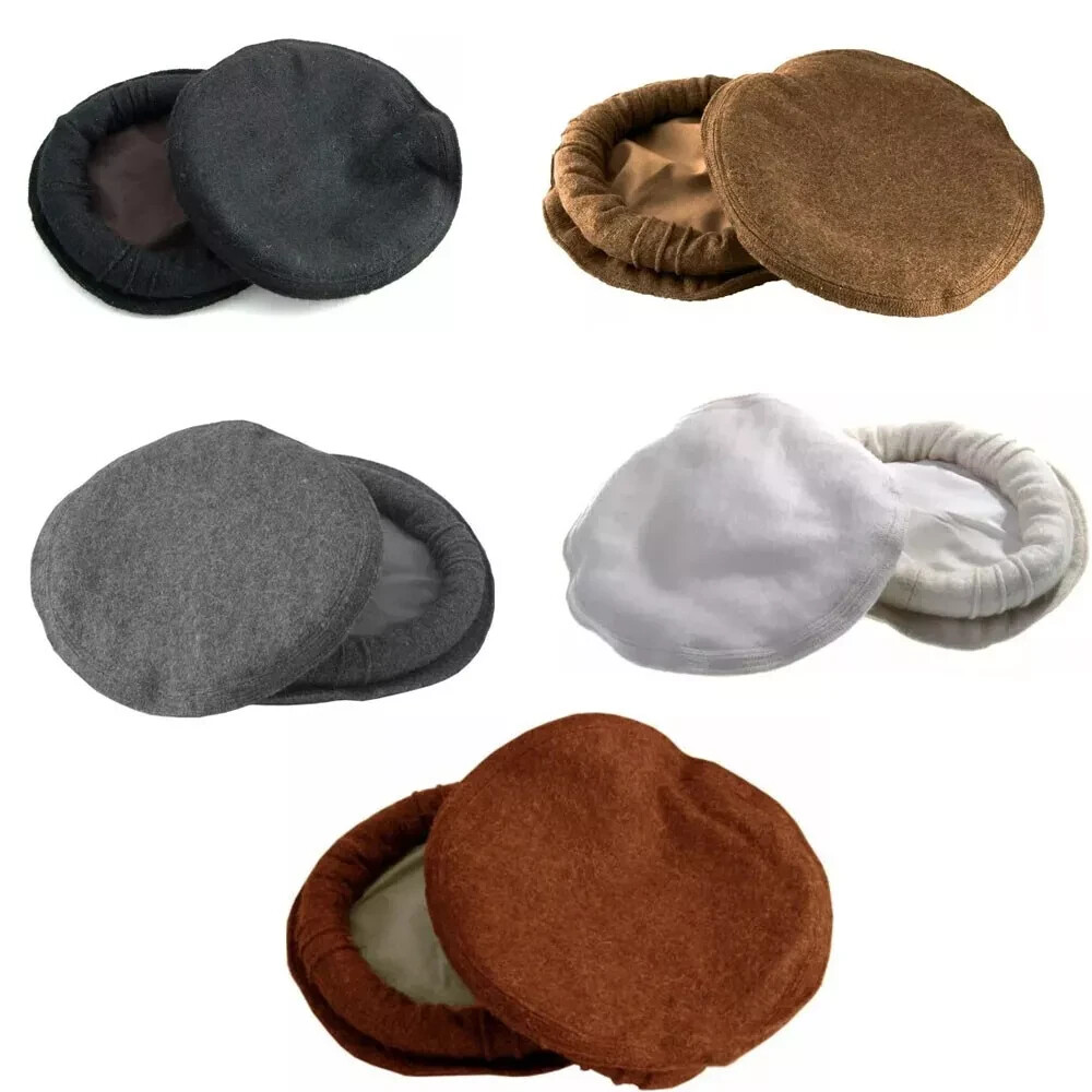 Handmade Afghan Pakol Wool Hat Traditional Pashtun Topi Cap