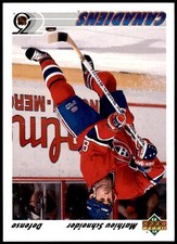 Mathieu Schneider #328b 1991-92 Upper Deck