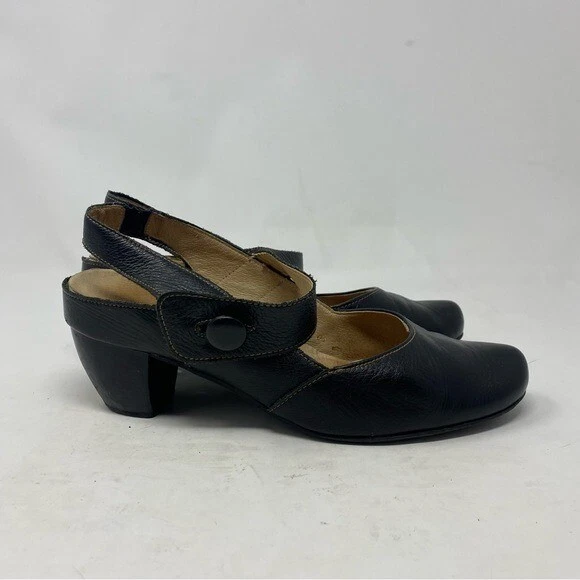 Remonte Dorndorf Women s Black Mary Jane Leather Shoes Size 40
