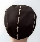 CHAPEAU COUPE VENT COUTURE COLLÉE SUPRÊME TAILLE S/M NOIR FW20 SEMAINE 17 AUTHENTIQUE (NEUF)