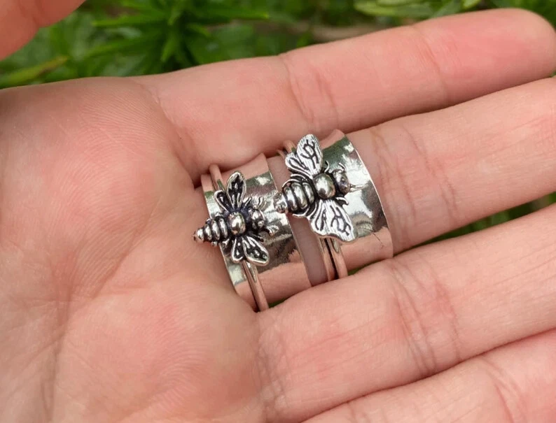 Fidget ring ebay deals