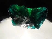 Andara Crystal Glass Deep Green 650 Grams X38 Monatomic Mystic