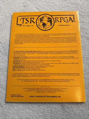 AD&D R3 The Egg Of The Phoenix D&D Module TSR RPGA Frank Mentzer Module VGC - Picture 5 of 22