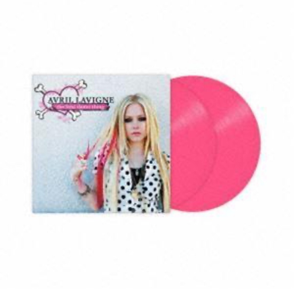 Avril Lavigne [ the best damn thing ] Vinyl Record Pink Color with Obi
