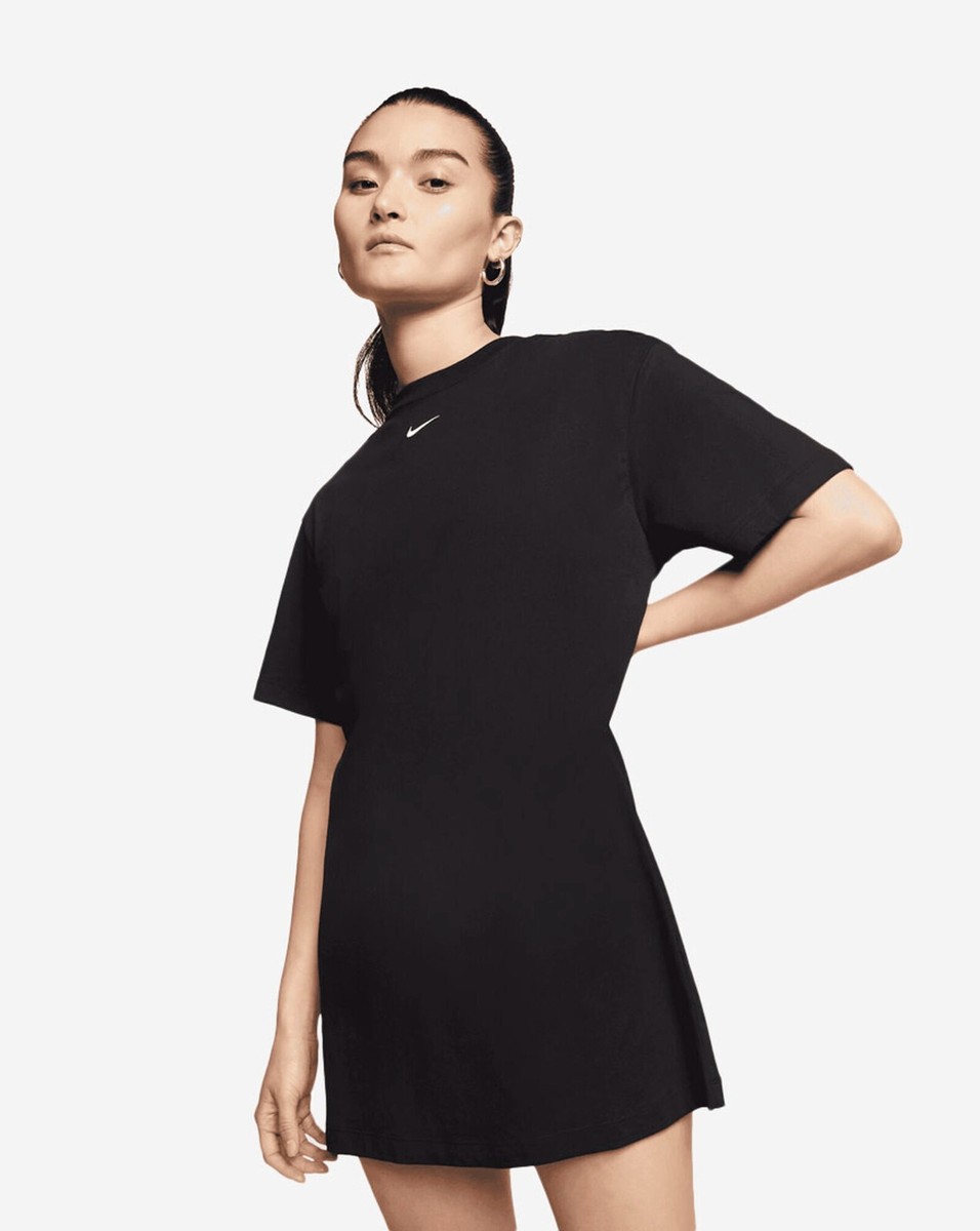 black nike tshirt dress