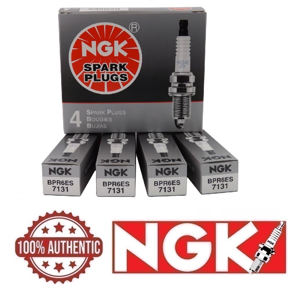 NGK BPR6ES STANDARD Spark Plug 7131 Set of 4