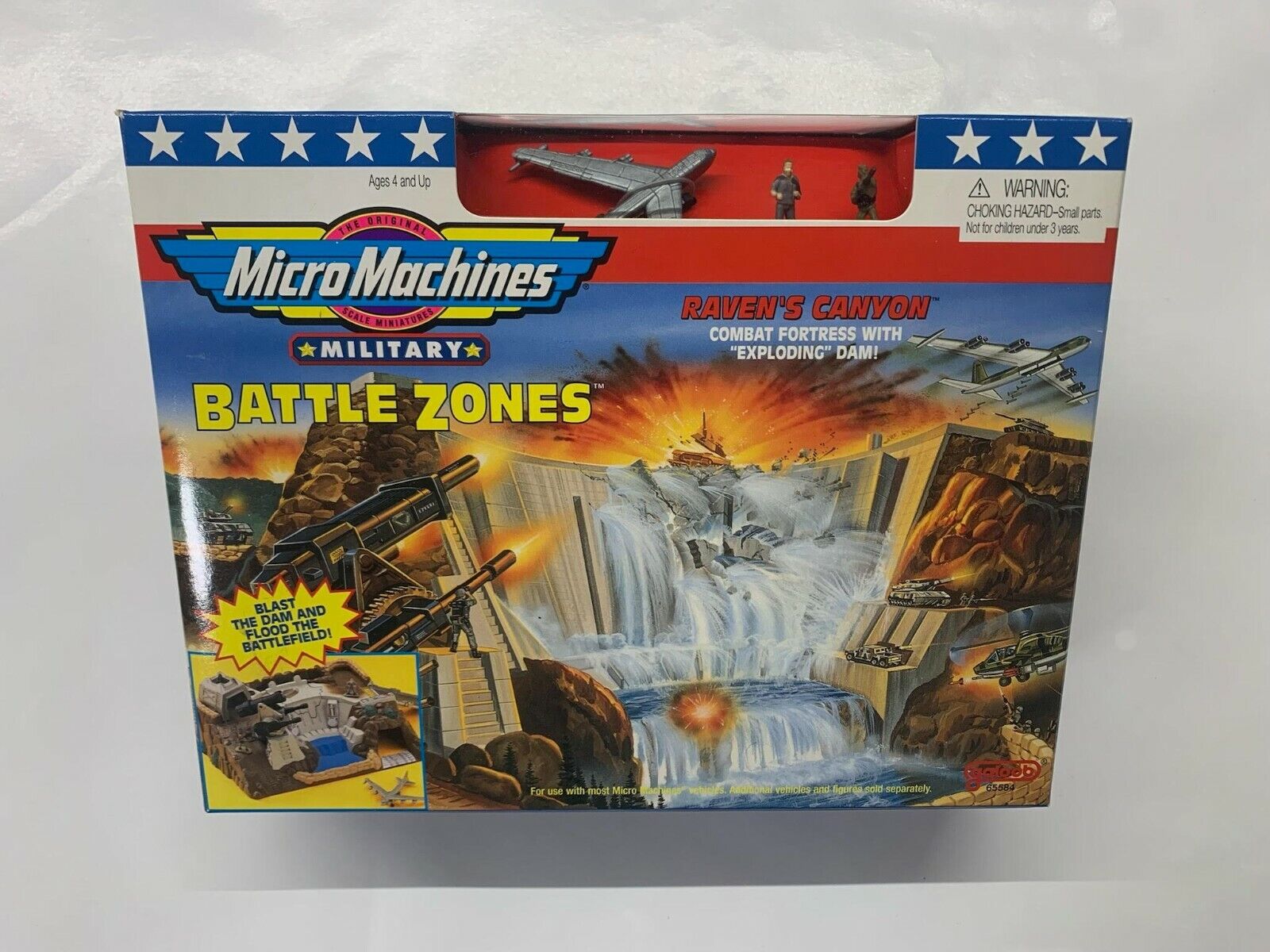 NEW - RARE (1997) Micro Machines Military Battle Zones Raven's Canyon  47246655847 | eBay
