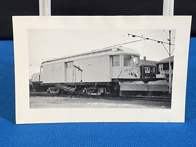 Eastern Massachusetts Street Railway EMSR Streetcar #E-9 VTG Photo L#163