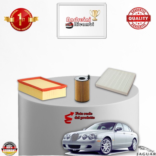 Inspektionskit Filter Jaguar S-TYPE 2.7 V6 Diesel 152KW 207CV Von 2005->-image