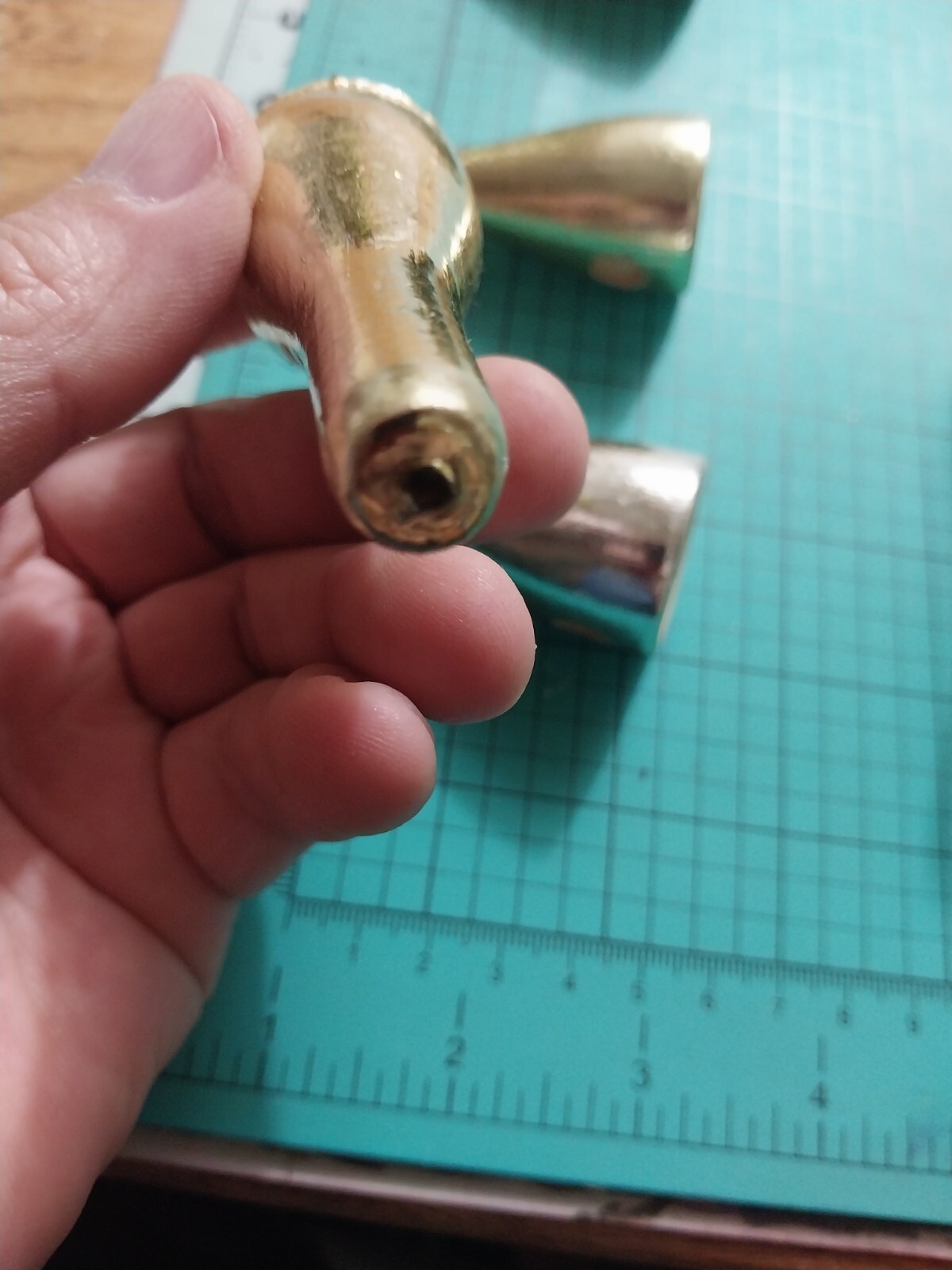 Vintage 1980s Topwater Wood Blank Poppers Gold / Silver Foiled  Sam Griffin - Image 12