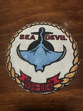 Vintage US Navy USS Sea Devil Submarine Patch