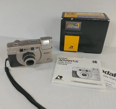 Kodak Advantix C650 Zoom Point & Shoot Film Camera With Manual In Box  Tested
