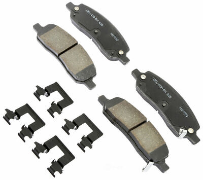 Disc Brake Pad Set-Ceramic Disc Brake Pad Rear ACDelco Pro Brakes 17D1707CH 