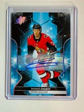  2019-20 SPx Autographs #14 Thomas Chabot Signature Ottawa Senators