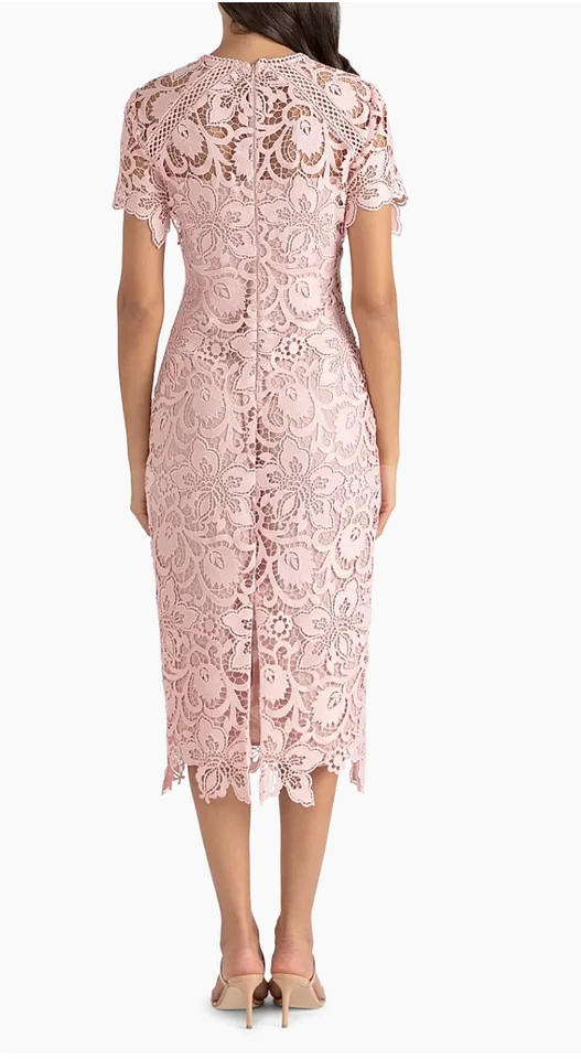 Shoshanna Kiriya Lace Sheath Dress Size 2 - NWOT - Saks - Image 4 of 4