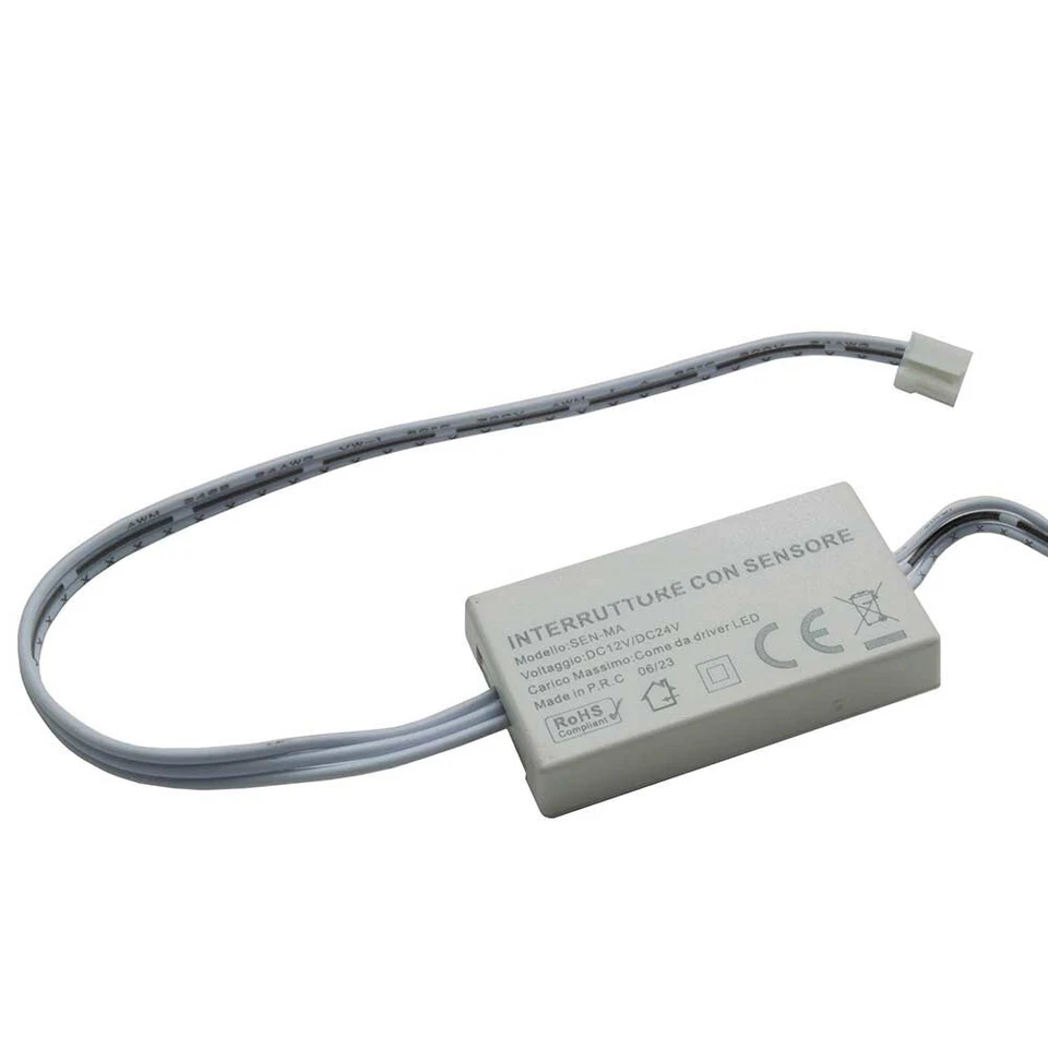 Sensore interruttore di movimento per luci sensori mobili armadi 12/24v - Immagine 3 di 4