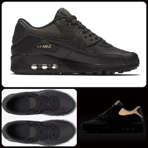 air max 90 premium black gold