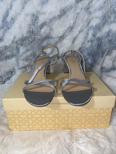 Jewel Badgley Mischka Omari II Buckle-Detail Block Heels💙 - Picture 2 of 5