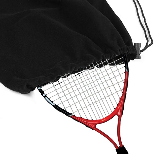 POWERTI Raqueta de Tenis Bolsa de Almacenamiento de Vellón Suave Estuche para Tenis C8R9 - Imagen 6 de 12