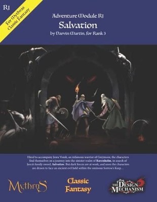 Salvation: Classic Fantasy Adventure Module R1 by Darvin Martin NEW