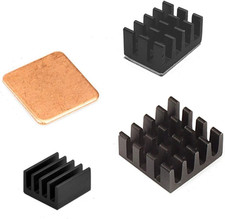 Raspberry Pi 4 Heatsink Kit Aluminum  Copper  3M 8810 Thermal Conductive Adhes
