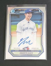 SEOJUN MOON 2026 BOWMAN CHROME PROSPECT AUTO #CPA-MS TORONTO BLUE JAYS