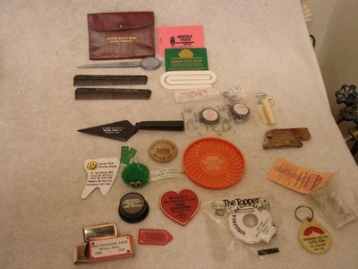 NEBRASKA 24 ADVERTISING ITEMS WAHOO-GENEVA-NORFOLK-MANY DIFF. ITEMS L@@K COMBS +