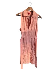 Guess Women’s Salmon Color Pink Sleeveless Dress, size M