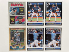 BRANDON LOWE RC Lot of 6 Rookie Cards Topps Heritage 2019 Donruss 9 232 Rays