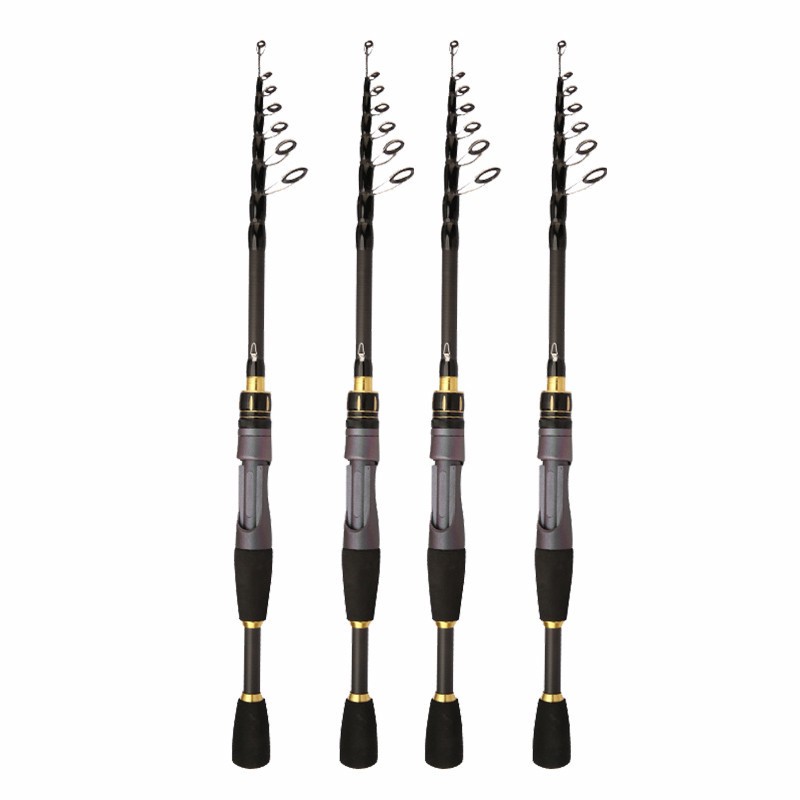 Telescopic Carbon Fiber Spinning Rod Fast Action