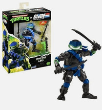 TMNT x G.I. Joe - Snake Eyes x Leo Action Figure IN HAND