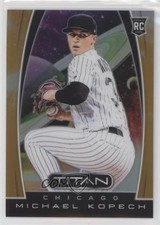 2019 Panini Chronicles Titan Neon Orange Prizm 3/17 Michael Kopech #4 1da