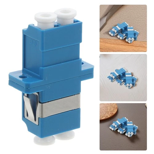  5 Pcs Glasfaseradapter Multimode-Faserkoppler LC-zu-LC-Glasfaser-Patchkabel