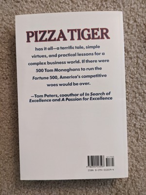 Pizza Tiger By Thomas Monaghan, Robert Anderson. SIGNED By Tom