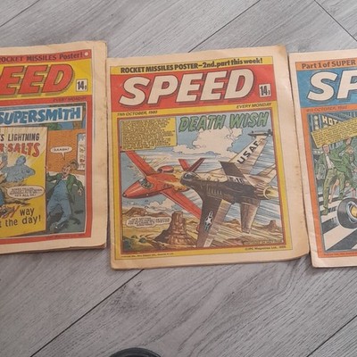 IPC Magazines Ltd Speed Comic Book  (1980)