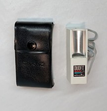 Minolta Duofit S Flashgun Flash for 16 ii Spy Film Camera W/Case