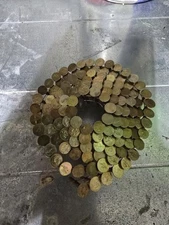 Grip Rite Coil Roofing Nails 1-1/4" X .120 Smooth Galvanized Steel Lot Of 5