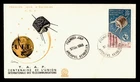 DR WHO 1965 FRENCH ANTARCTIC FSAT FDC SPACE ITU CENTENARY M76697