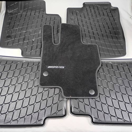 2020 - 2023 Mercedes Benz GLE AMG All Weather Rubber Floor Mat Factory Set