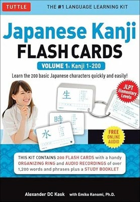 Japanese Kanji Flash Cards Kit Volume 1: Kanji 1-200: Buch Tuttle Publishing