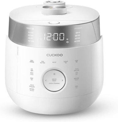 #ad CUCKOO Twin Pressure Electric Rice Cooker 6 Cup White $339.00
