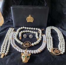 Harald Glööckler Pompöös Modeschmuck Set Konvolut