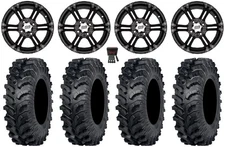 ITP SS212 14" Wheels Black 30" MT911 Tires Can-Am Renegade Outlander