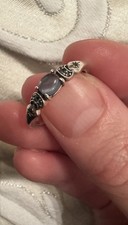 Genuine Pandora Silver Disney Aladdin Princess Jasmin Ring 192344C01 size 56