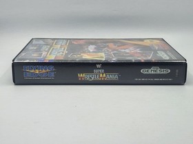 WWF Super WrestleMania Sega Genesis Complete With Manual CIB