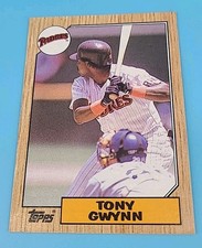 1987 Topps Tony Gwynn #530 Totals San Diego Padres Baseball Card