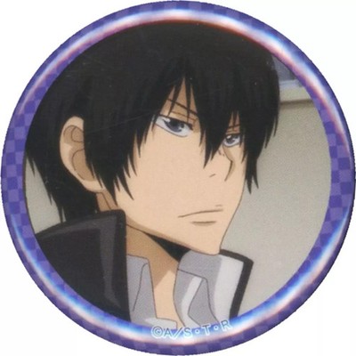 Badge Hibari Kyoya 44mm Can Badge ''Katekyo Hitman REBORN! J-WORLD TOKYO''