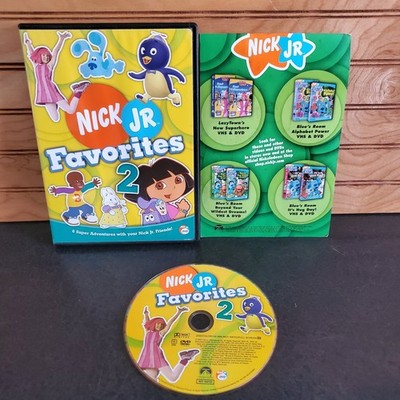 Nick Jr. Favorites Vol. 2 DVD Dora Blue's Clues Little Bill Max