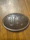 US Brass Oval Original Civil War (1861-65) Belt Buckle Militaria Collectible